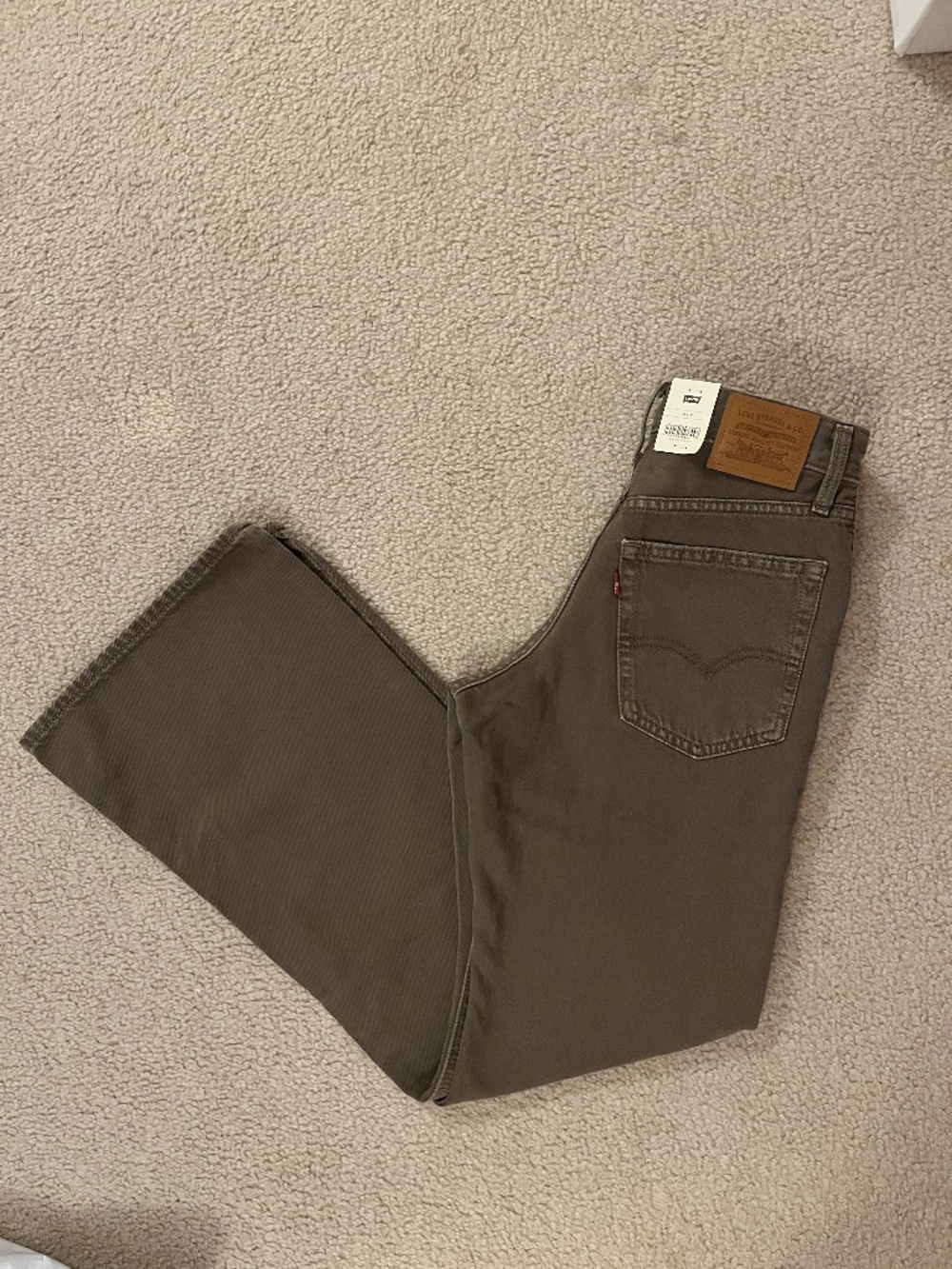 Levi Brown Bootcut Jeans